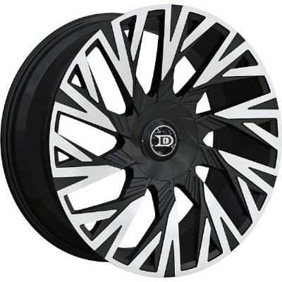 20X8.5 5-108 / 5-114.3 +35 73.1 BLACK AND MACHINED