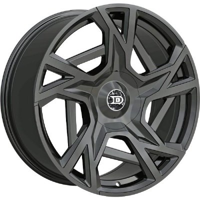 20X8.5 5-110 / 5-114.3 +35 73.1 FULL GLOSS BLACK
