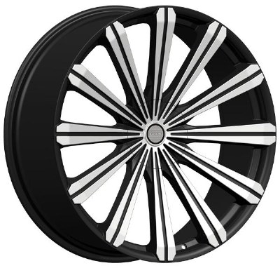 CAP BLACK 20 22X9.0 24 26 (CSB18-A1A)