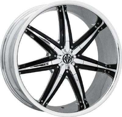 INSERT BLACK 22X8.0 (518P2280)