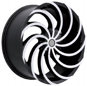 20X8.5 5-114.3 / 5-120 +38 74.1 BLACK W/MACH FACE