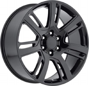 24X10 6-139.7 +30 78.1 FULL GLOSS BLACK **ONLY SOLD IN SETS OF 4**