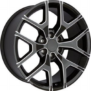 20X9.0 6-139.7 +32 78.1 BLACK AND MILLED (PRE 2019 ONLY)