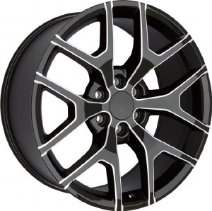 22X9.5 6-139.7 +30 78.1 BLACK AND MILLED (PRE 2019 ONLY) 22X9.5 6-139.7 +30 78.1 BLACK AND MILLED (PRE 2019 ONLY)