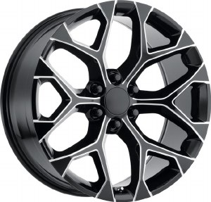 24X10 6-139.7 +30 78.1 BLACK AND MILLED (FITS 2019+)