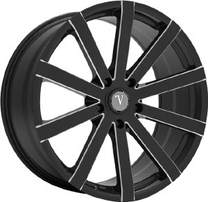 18X8.0 5-114.3 +35 73.1 BLACK AND MILLED