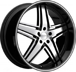 22X9.0 5-114.3 +40 74.1 BLACK WITH MACH FACE / PINSTRIPE 22X9.0 5-114.3 +40 74.1 BLACK WITH MACH FACE / PINSTRIPE