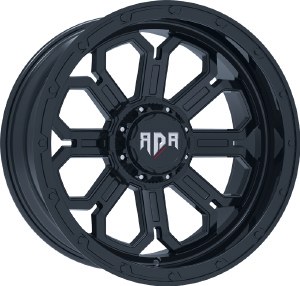 20X10 6-135 / 6-139.7 NEG17 108 (B) FULL GLOSS BLACK