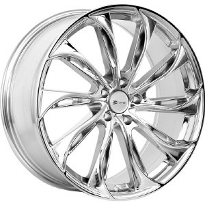 22X8.5 5-114.3 +38 73.1 CHROME