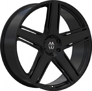 24X9.0 5-127 +30 71.5 FULL GLOSS BLACK - CLASSICO 24X9.0 5-127 +30 71.5 FULL GLOSS BLACK - CLASSICO