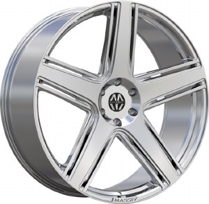 26X9.5 6-139.7 +25 78.1 CHROME - CLASSICO (FITS 2019+)