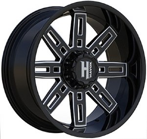 20X10 6-135 / 6-139.7 NEG18 108 BLACK AND MILLED