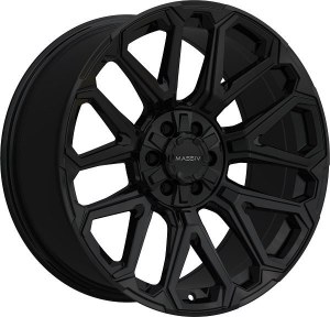 17X9.0 6-135 / 6-139.7 +0 108 FULL GLOSS BLACK