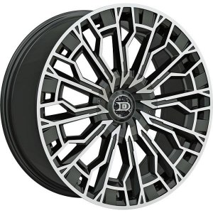 20X8.5 5-112 / 5-114.3 +35 73.1 BLACK AND MACHINED