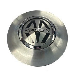 MASSIV FLOATING CAP BRUSHED OUTER RING WITH SILVER LOGO