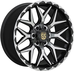 20X9.0 6-135 / 6-139.7 NEG12 108 BLACK AND MACHINED
