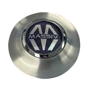 MASSIV FLOATING CAP BRUSHED OUTER RING WITH BLACK LOGO