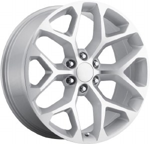 24X10 6-139.7 +24 78.1 SILVER MACHINED FACE (FITS 2019+)
