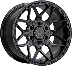 17X9.0 6-135 / 6-139.7 +0 106 GLOSS BLACK