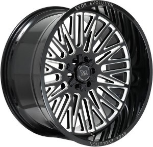22X12 8-170 NEG44 125 BLACK AND MILLED