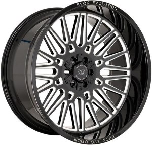 24X12 6-135 / 6-139.7 NEG44 106 BLACK AND MILLED