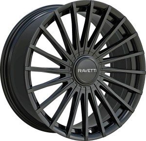 18X8.0 5-100 / 5-114.3 +38 74.1 FULL GLOSS BLACK