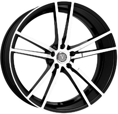 20X10 5-120 +38 74.1 BLACK W/MACH FACE