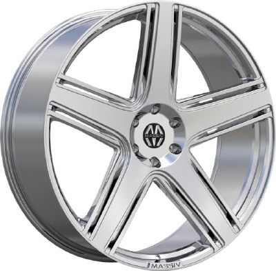 22X9.0 5-115 +15 74.1 CHROME - CLASSICO