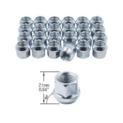 14 MM 2.0 (3/4" HEX) OPEN END BULGE ACORN (24 LUGS)
