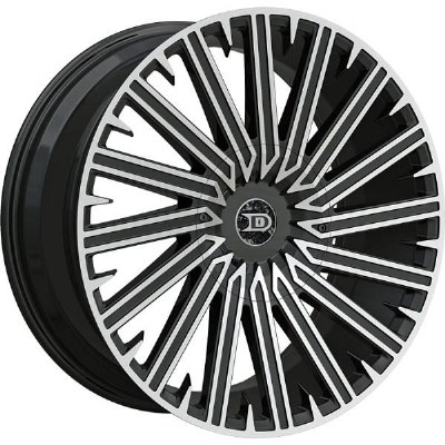 20X8.5 5-114.3 / 5-120 +35 74.1 BLACK AND MACHINED