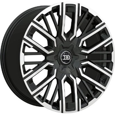20X8.5 5-114.3 / 5-120 +35 74.1 BLACK AND MACHINED