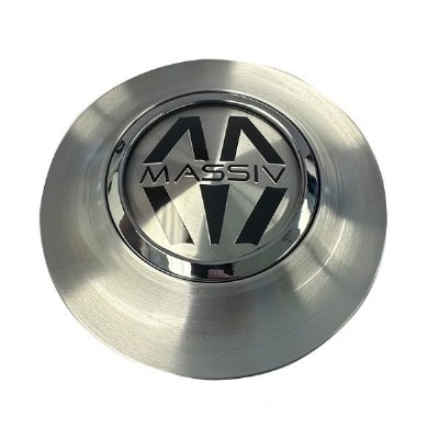 MASSIV FLOATING CAP BRUSHED OUTER RING WITH SILVER LOGO