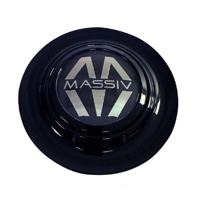 MASSIV FLOATING CAP BLACK OUTER RING WITH BLACK LOGO