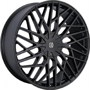 22X9.0 5-114.3 / 5-120 +40 74.1 FULL GLOSS BLACK - EXECUTIVE