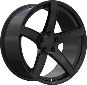 20X9.5 5-115 +18 71.6 FULL GLOSS BLACK