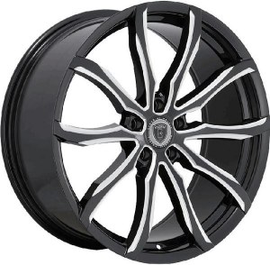 18X8.0 5-114.3 +38 73.1 BLACK AND MILLED 18X8.0 5-114.3 +38 73.1 BLACK AND MILLED