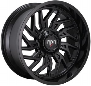 17X9.0 6-135 / 6-139.7 +0 108 FULL GLOSS BLACK