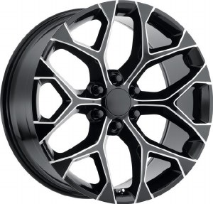 26X10 6-139.7 +24 78.1 BLACK AND MILLED (FITS 2019+)