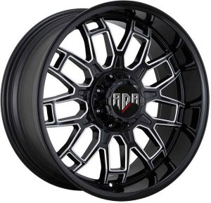 20X10 5-127 / 5-139.7 NEG18 87.1 BLACK AND MILLED