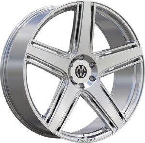 26X9.5 6-135 +25 87.1 CHROME - CLASSICO