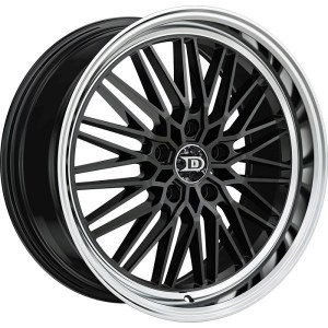 18X8.0 5-114.3 +38 73.1 BLACK AND MACHINED LIP