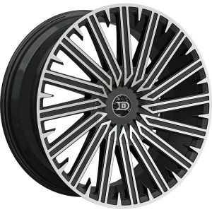 20X8.5 5-108 / 5-114.3 +35 73.1 BLACK AND MACHINED