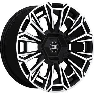20X8.5 5-112 / 5-114.3 +35 73.1 BLACK AND MACHINED