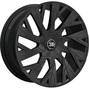 20X8.5 5-114.3 / 5-120 +35 74.1 FULL GLOSS BLACK
