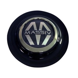 MASSIV FLOATING CAP BLACK OUTER RING WITH BLACK LOGO (CHROME RING AROUND LOGO) MASSIV FLOATING CAP BLACK OUTER RING WITH BLACK LOGO (CHROME RING AROUND LOGO)