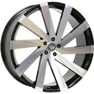 24X9.5 5-139.7 +13 78.1 CB LEFT BLACK AND MACHINED - NEXUS **ONLY SOLD AS SETS OF 4 (2L/2R)** 24X9.5 5-139.7 +13 78.1 CB LEFT BLACK AND MACHINED - NEXUS **ONLY SOLD AS SETS OF 4 (2L/2R)**