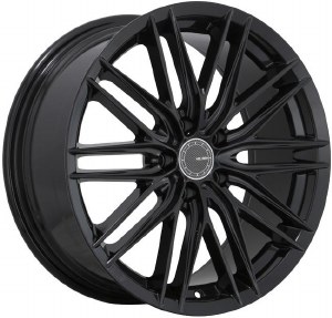 18X8.0 5-110 +38 73.1 FULL GLOSS BLACK