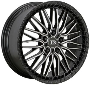 17X7.5 5-114.3 +38 73.1 (B+MW) BLACK AND MILLED