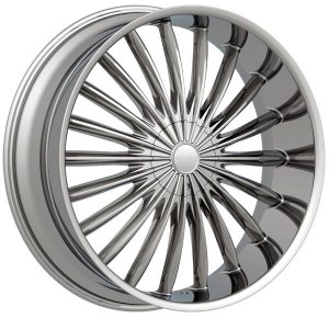 22X8.0 5-114.3 / 5-120 +38 74.1 CHROME