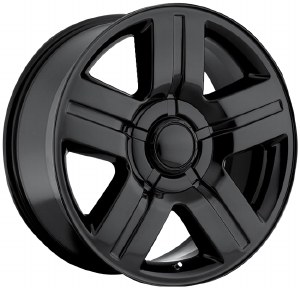 26X10 6-139.7 +25 78.1 FULL GLOSS BLACK (FITS 2019+) **ONLY SOLD IN SETS OF 4**
